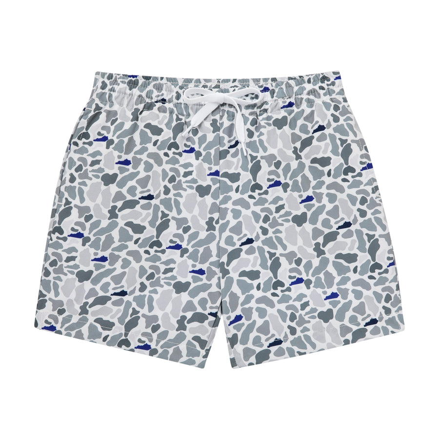 Kids Oklahoma Camo Swim Trunks
