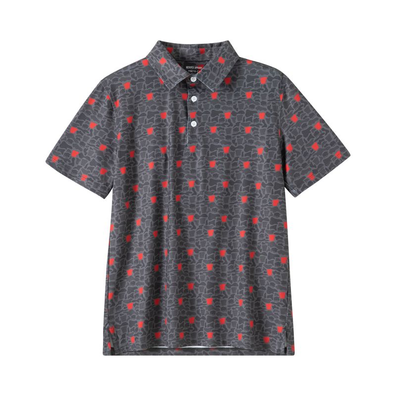 AR Arkansas Camo Polo (Red)