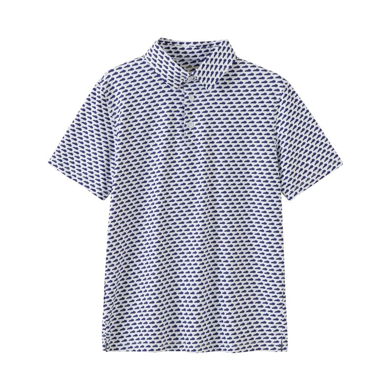 KY Kentucky Outline (Blue/Black) Polo