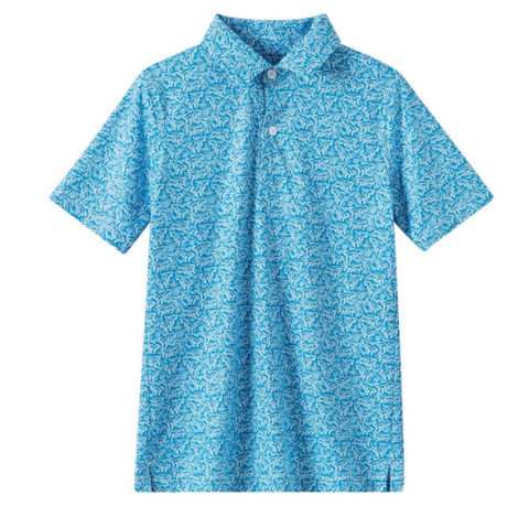 Kids Aqua Dino Polo