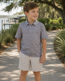 Kids Badlands Camo Polo