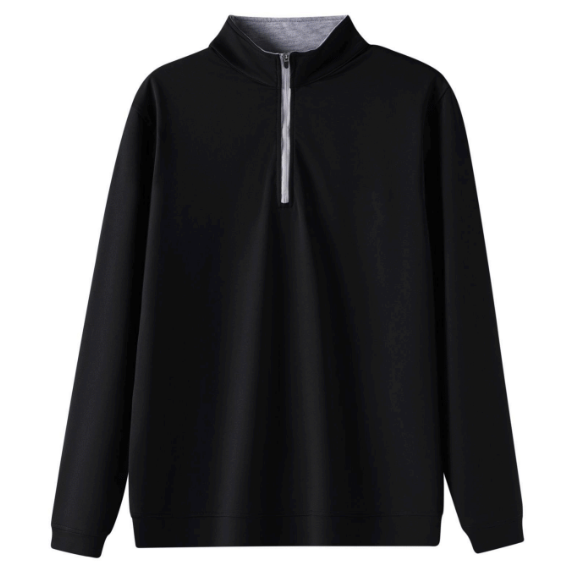 Kids Black 1/4 Zip