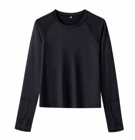 Black Long Sleeve Women's Shirt