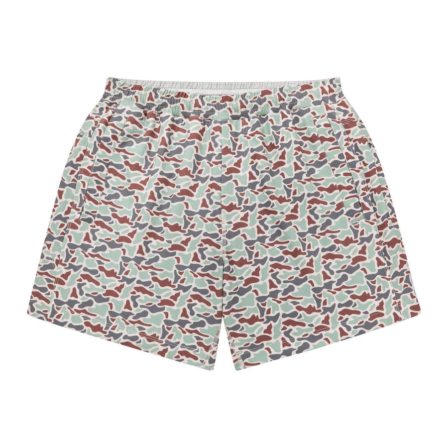 Kids Forest Camo Freeballers - Sport Shorts