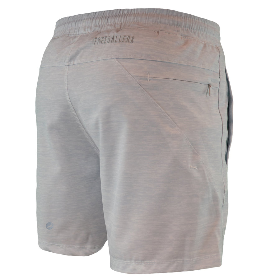 Youth Grey Heather Freeballers - Sport Shorts