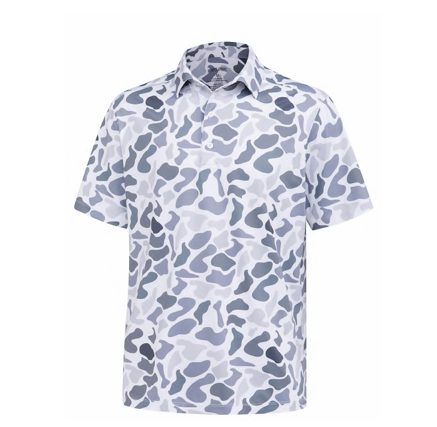 Grey Duck Camo Polo