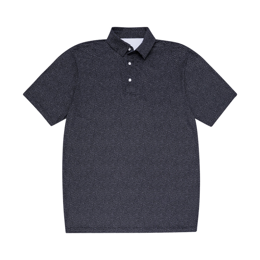 Youth Black Topo Polo