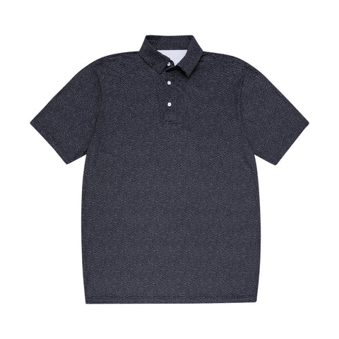 Youth Black Topo Polo
