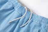 Light Blue Topo Freeballers - Sport Shorts