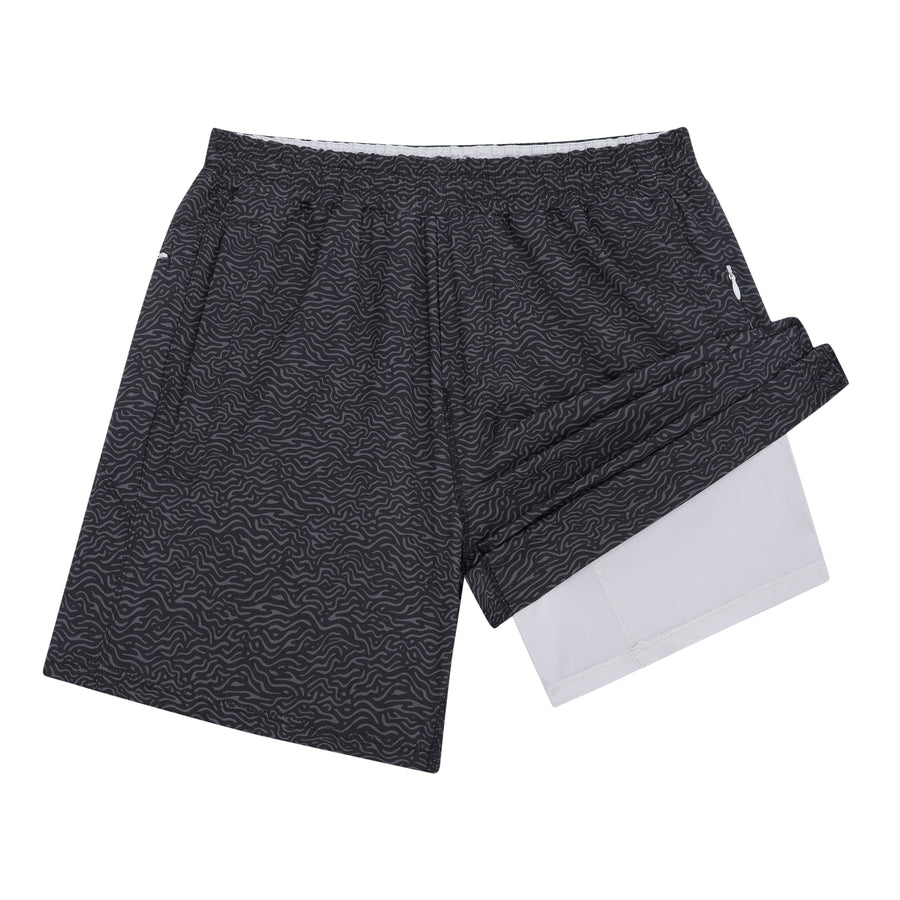 Black Topo Freeballers - Sport Shorts