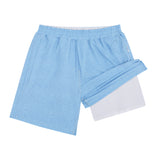 Light Blue Topo Freeballers - Sport Shorts