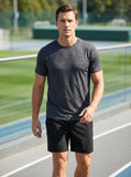 Charcoal Heather Performance Athletic T-Shirt - Meripex Apparel