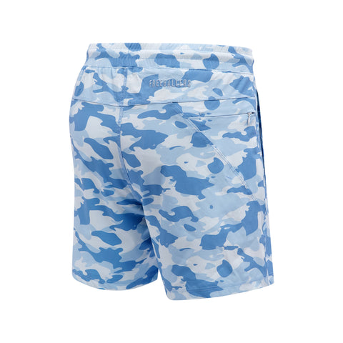 Youth Ocean Camo Freeballers - Sport Shorts