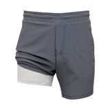 Kids Charcoal Freeballers - Sport Shorts