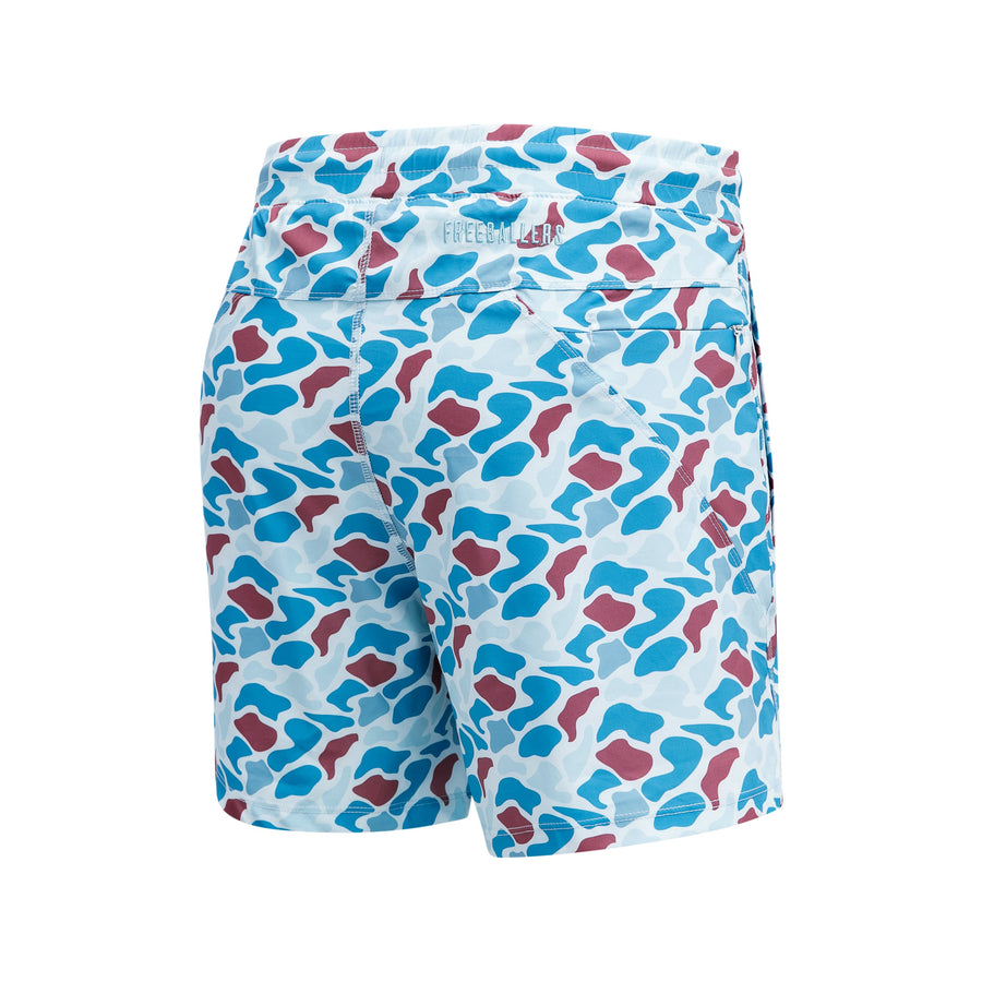 Youth Vintage Duck Camo Freeballers - Sport Shorts