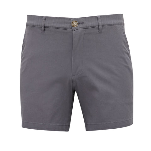 Charcoal 4” Stretch Shorts