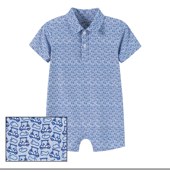 The Turn - Baby Polo Romper