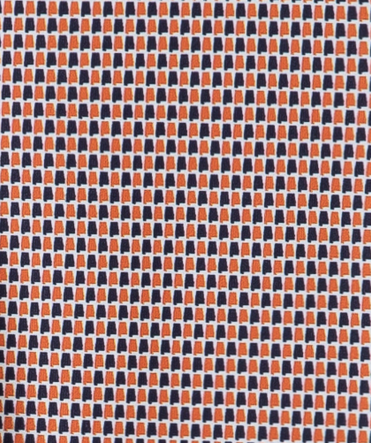 Kids Micro AL Alabama Outline (Orange/Navy) Polo