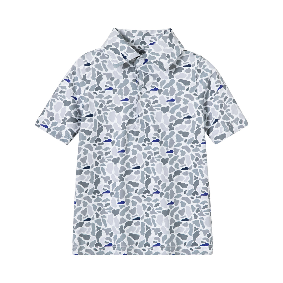 Kentucky Camo Polo (Blue)