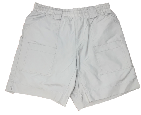 Light Grey Fishing Shorts with liner