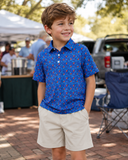 Kids Mississippi (Navy/Light Blue/Red) Camo - MS State