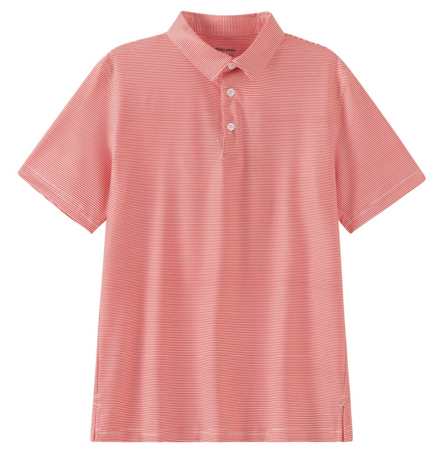 Micro Red/White Polo