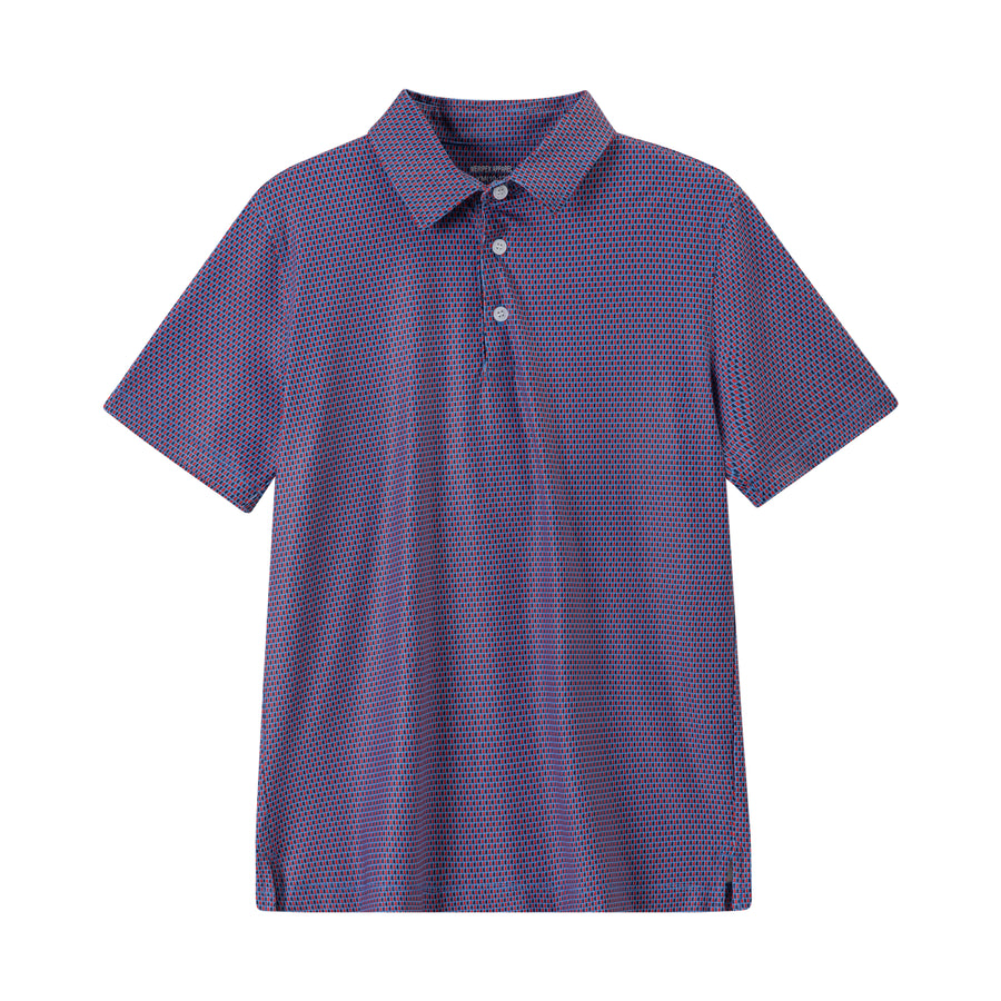 Kids Micro Mississippi (Blue/Red) - MS State Outline