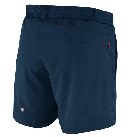 Youth Navy Blue Freeballers - Sport Shorts