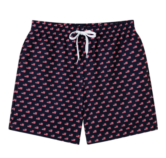 Kids Old Glory Swim Trunks