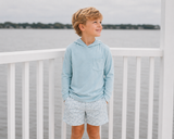Kids Blue Pastel Bamboo Hoodie