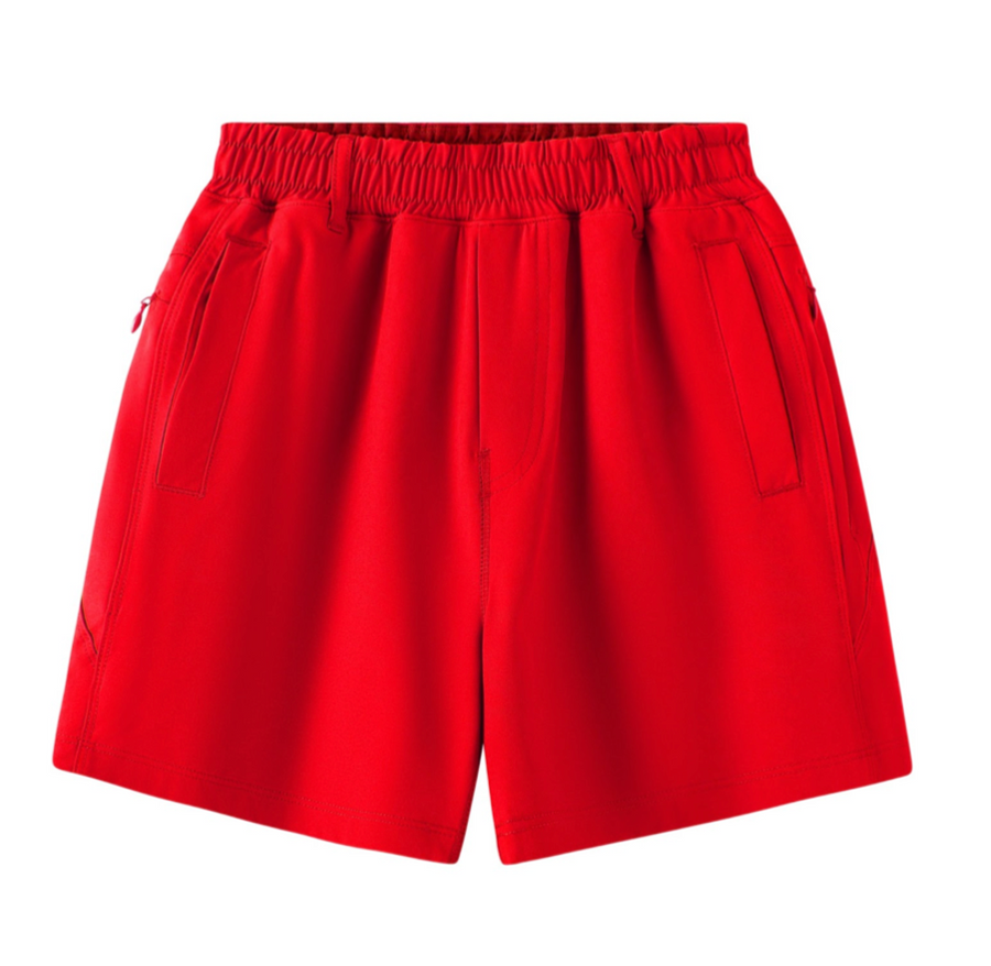 Kids Red Freeballers - Sport Shorts