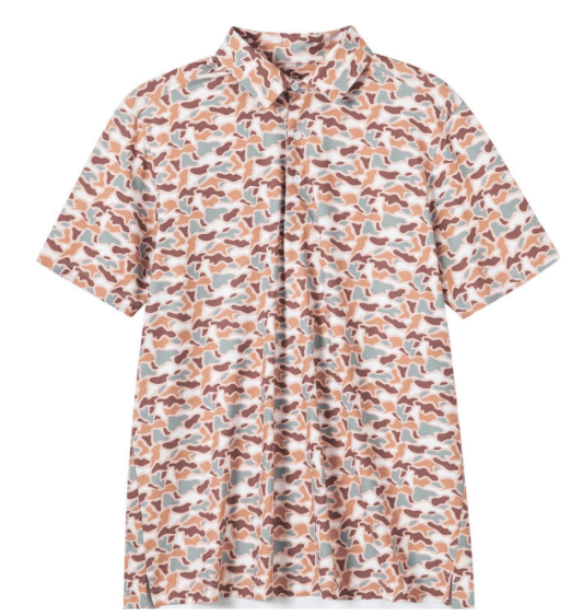 Kids Safari Camo Polo