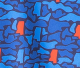 Kids Mississippi (Navy/Light Blue/Red) Camo - MS State