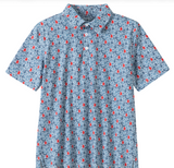 Alabama (AL) Camo (Crimson/Gray) Polo