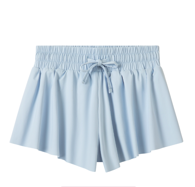 Blue Girls Butterfly shorts