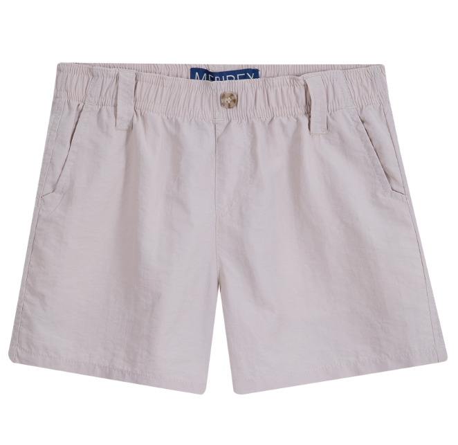 Kids Stone Khaki Casual Shorts