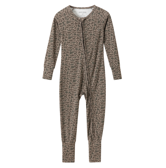 Badlands Camo Onesies 2-Way Zip