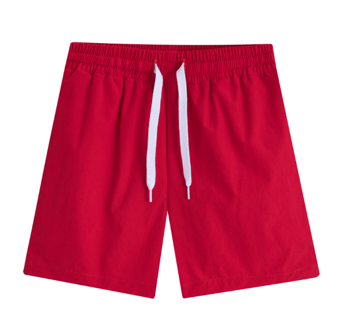 Kids Red Hybrid Shorts