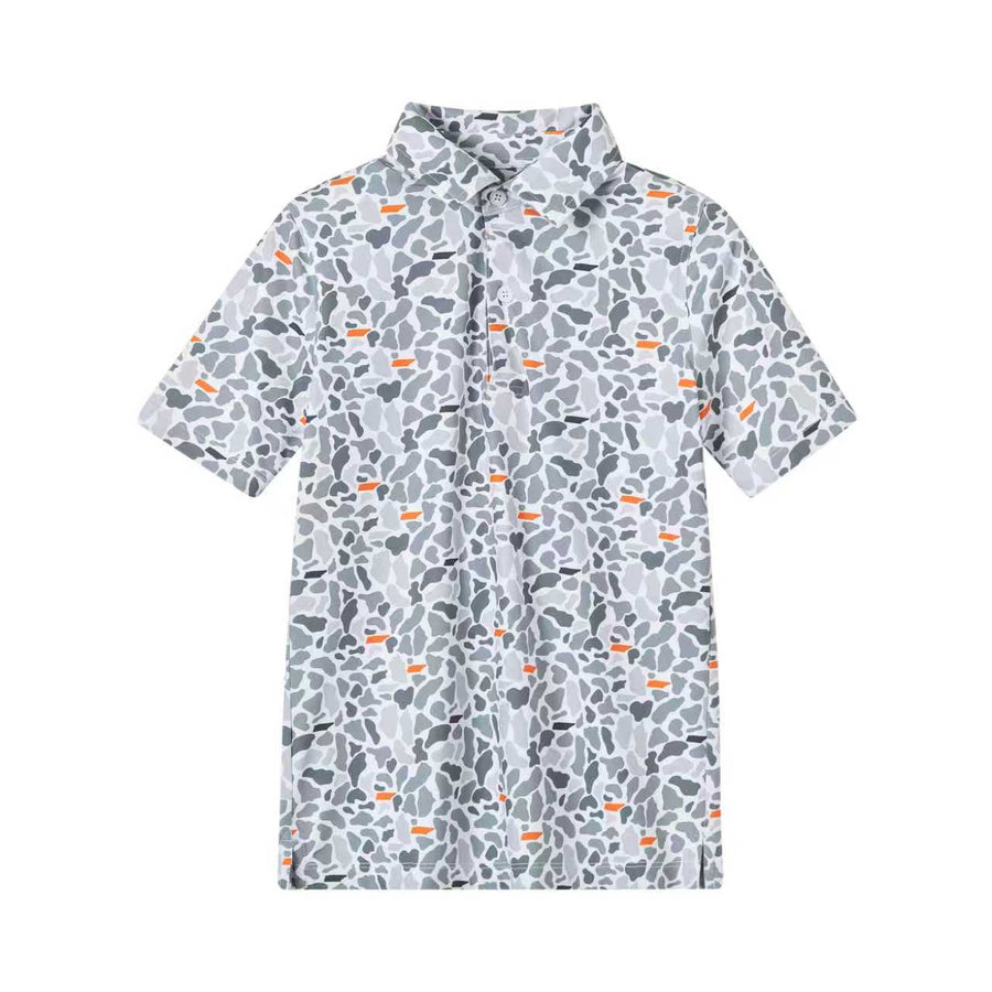 TN Camo Polo (Orange/Gray)