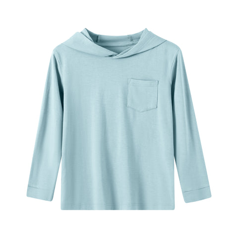 Blue Pastel Bamboo Hoodie
