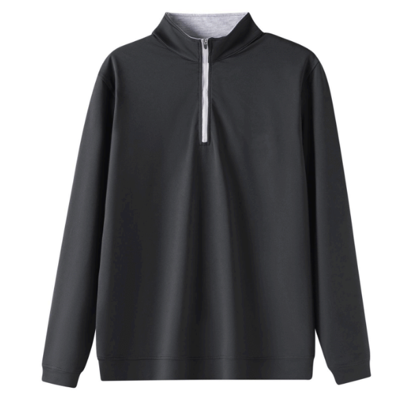 Kids Charcoal 1/4 Zip