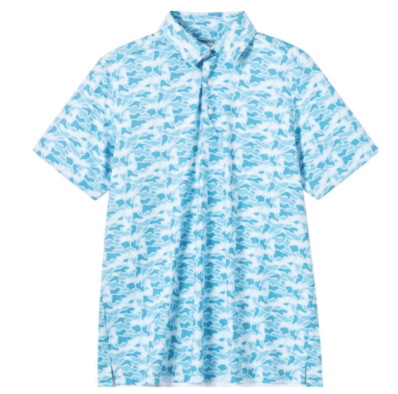 Coastal Camo Polo