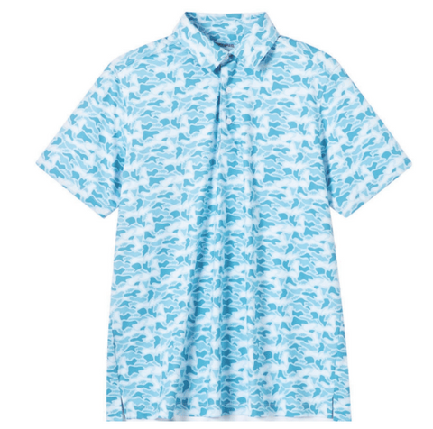 Coastal Camo Polo