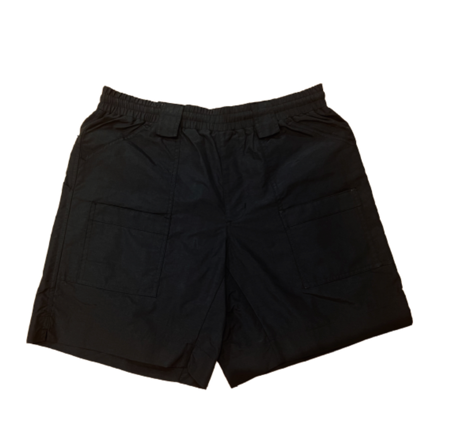 Jet Black Fishing Shorts with liner