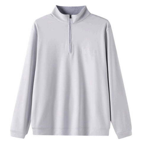 Kids Light Grey 1/4 Zip