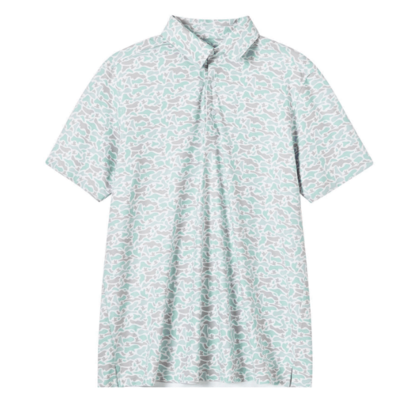 Kids Marsh Camo Polo
