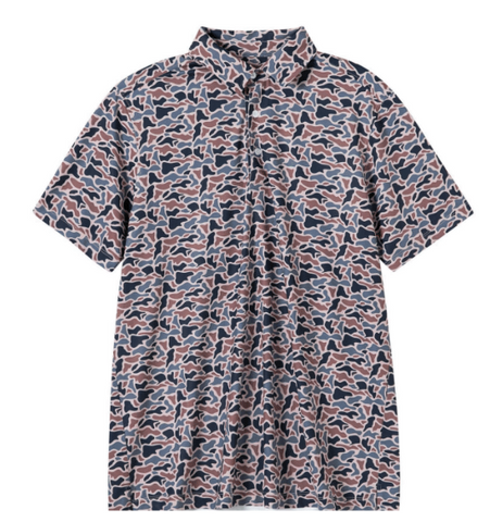 Kids River Camo Polo