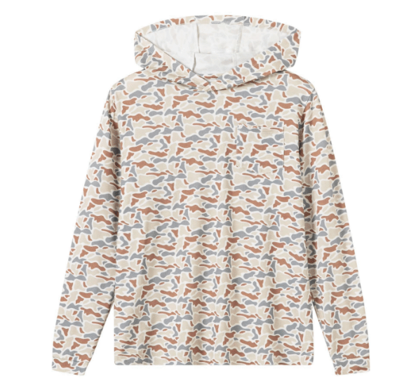 Woodland Camo Bamboo Hoodie