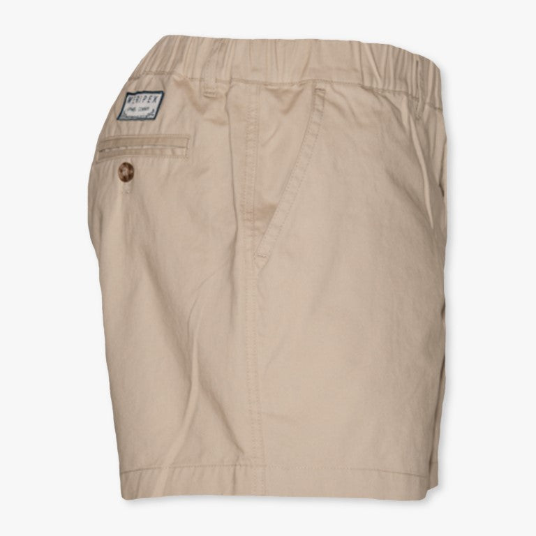 Inseam Stretch Shorts Original Khaki by Meripex Apparel