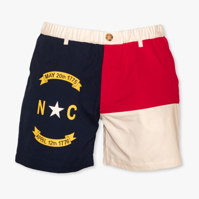 North Carolina State Flag Shorts - Meripex Apparel